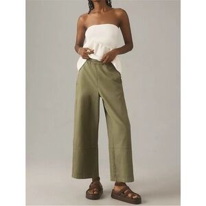 NWT Anthropologie Izzie relaxed pull on barrel Pants